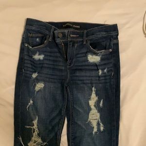 Express distressed jeans